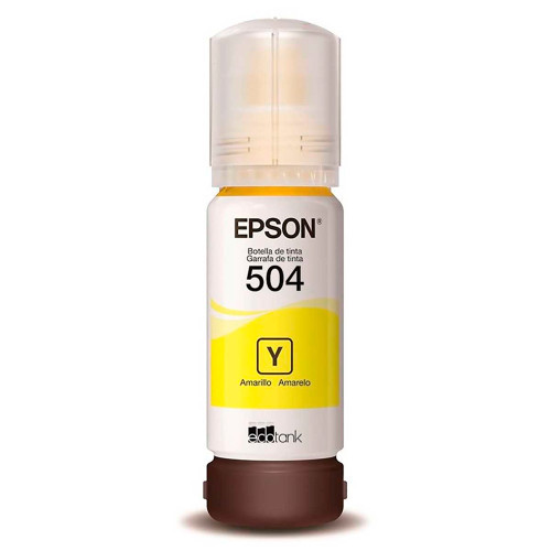Garrafa de Tinta Refil p/ Impressora T504 Epson - Computers & Accessories