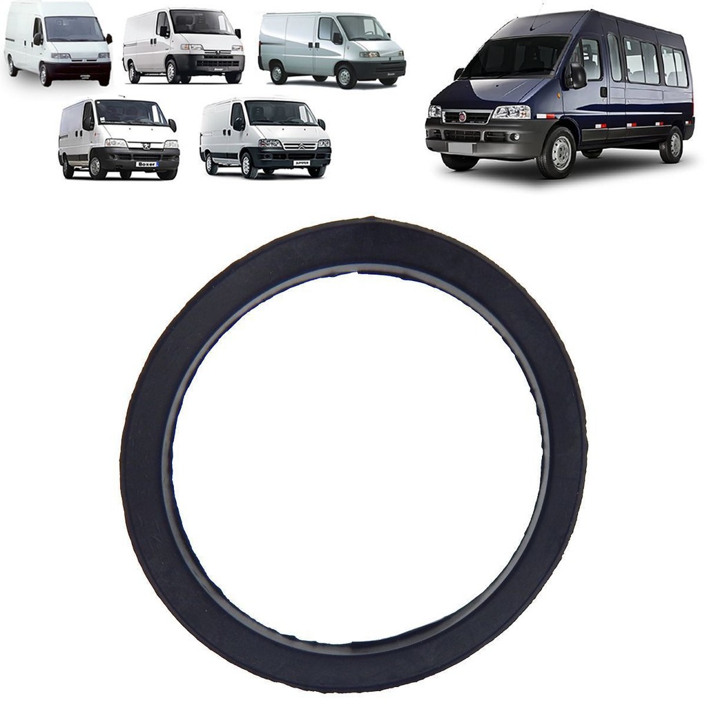 ANEL ISOLANTE BATENTE DO AMORTECEDOR FIAT DUCATO PEUGEOT BOXER CITROEN JUMPER 1995 A 2017 DIANTEIRO - ORIGINAL 013209870