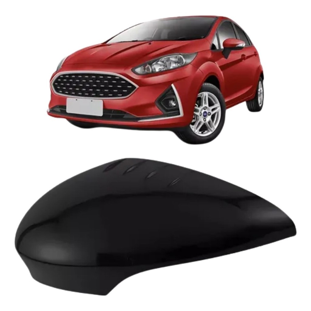 Capa Retrovisor Argo/Cronos/Strada 2020 a 24 Black Piano LE