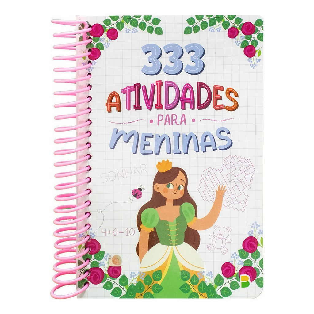 Livro Em Espiral - 333 Atividades: Meninas - Little Pearl Books | Todolivro em Oferta na Shopee
