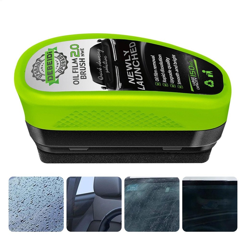 Filme De Óleo De Vidro Do Carro Limpar Limpador Placa De Limpeza Revestimento Para Pára-Brisa cupionbr (JY-137a)