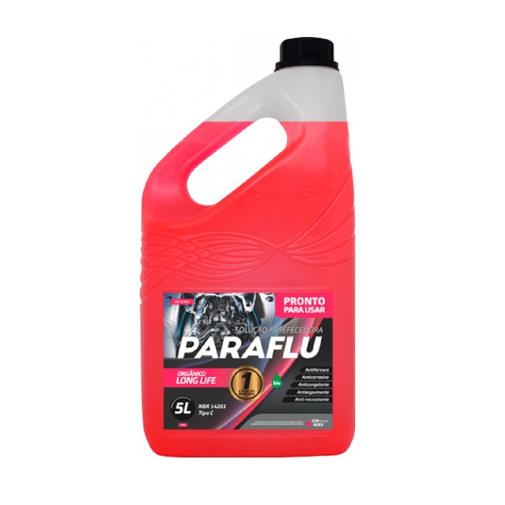PARAFLU BIO ORGANICO PRONTO PARA USO ROSA - CX-4x5L