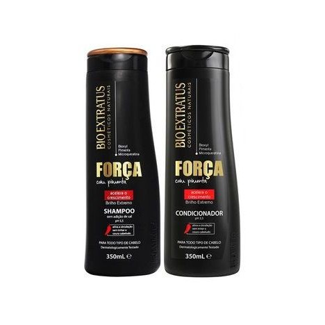 Kit Bio Extratus Força Com Pimenta ( 2 Produtos )