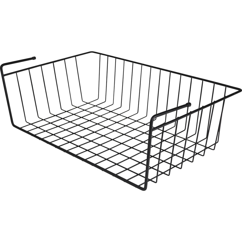 Cesto Suspenso Para Prateleira G Preto Bel em Oferta na Shopee