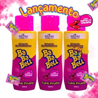 Kit 3 Sabonete Líquido Feminino Bababell Tutti Fruitt - Bell Corpus em Oferta na Shopee
