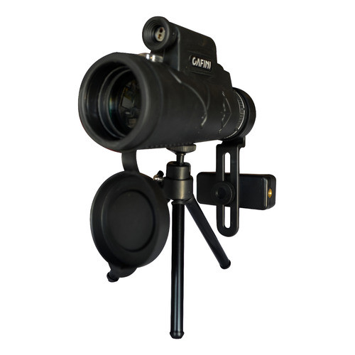 Monocular 40x60 Para Smartphone Con Adaptador Trípode + Luz,ZemMart