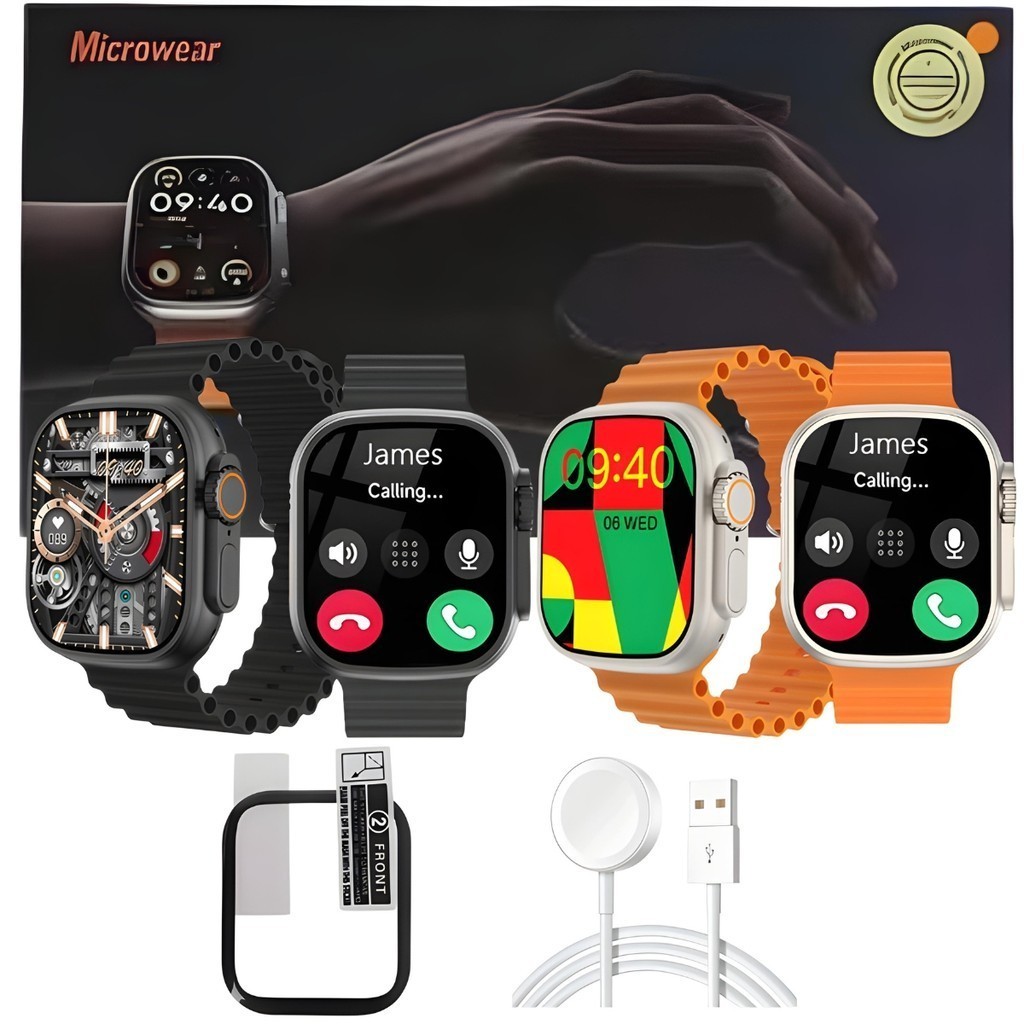 Smartwatch U9S Ultra Sport NFC Smart Watch ChatGPT Microwear Relogio Inteligente Lançamento 2025