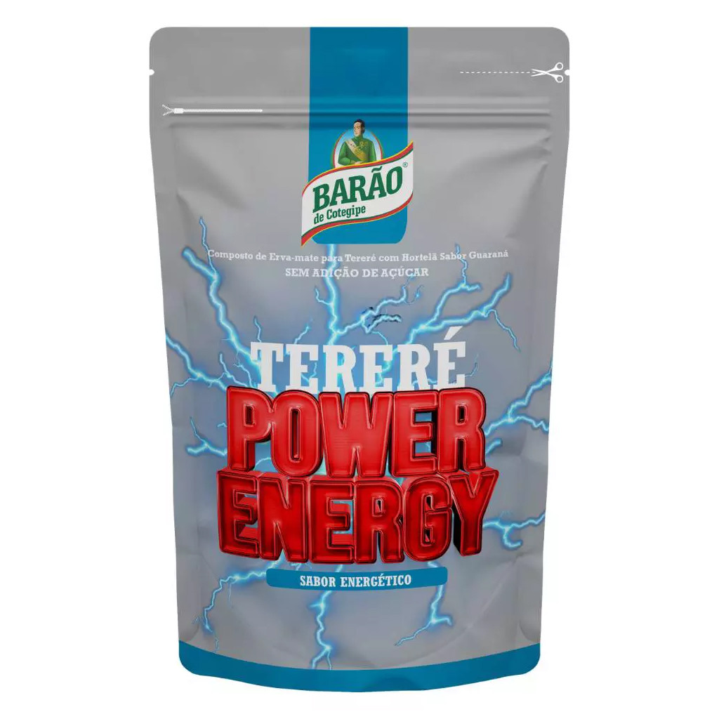 Erva mate Barão - Tereré Power Energy 500g