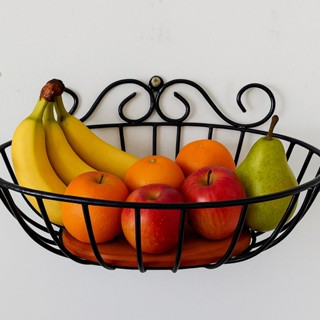 Fruteira de parede artesanal de ferro em Oferta na Shopee