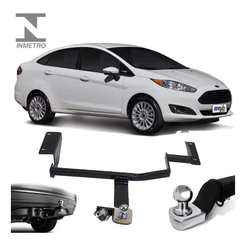 Engate Reboque Rabicho Fixo Ford New Fiesta Sedan 2013 2014 2015 2016 2017 2018 FO2041 tOP