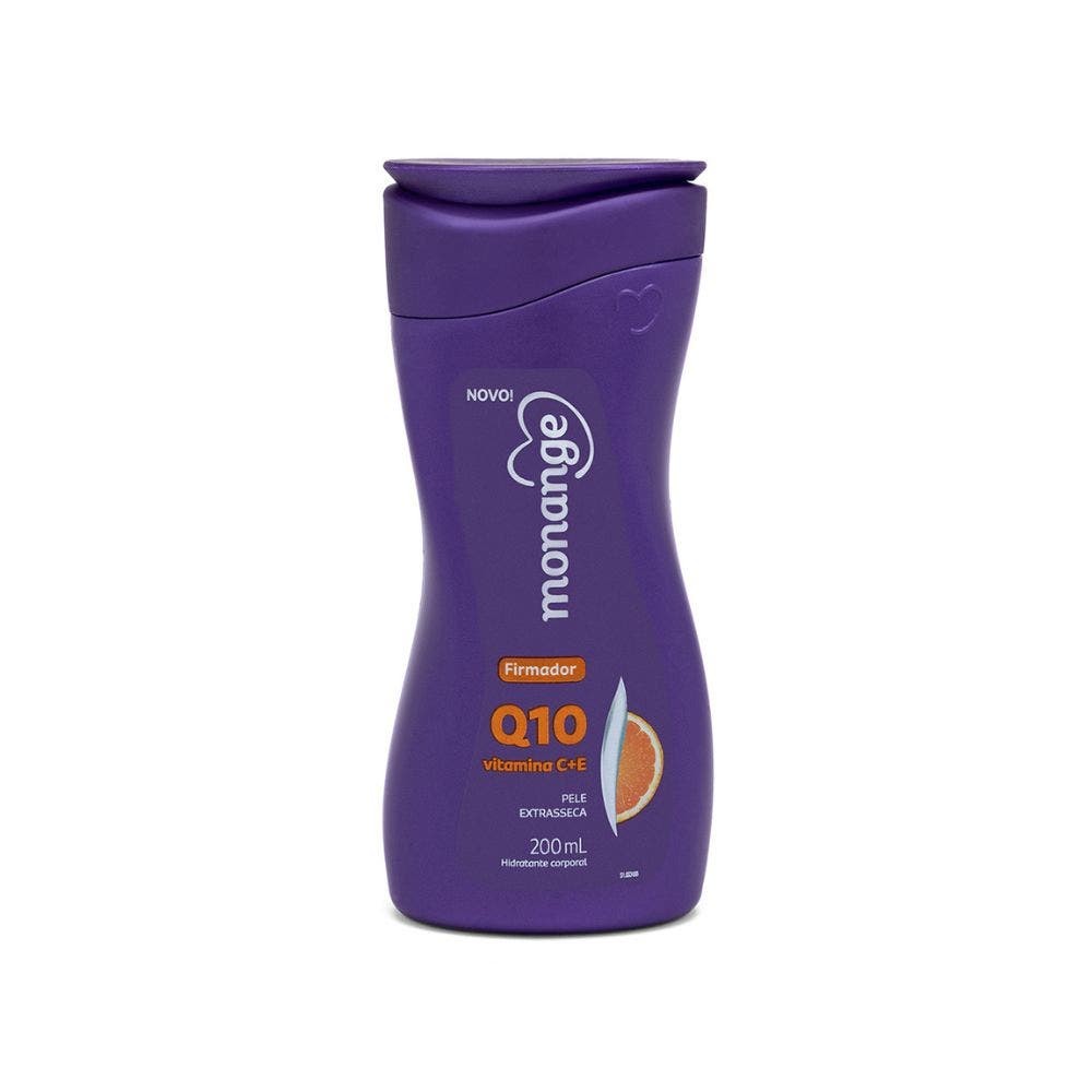 Hidratante Monange Firmador Q10 Vitamina C + E – Pele Extrasseca com Ação Desodorante 200ml em Oferta na Shopee