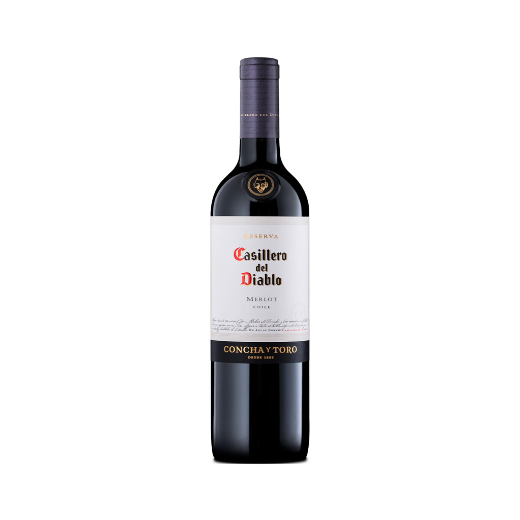 VINHO CASILLERO DEL DIABLO TINTO MERLOT 750ML