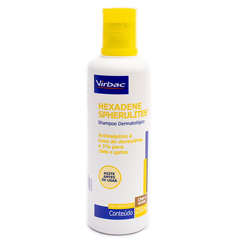 Shampoo Hexadene Spherulites para Cães e Gatos - 250ml