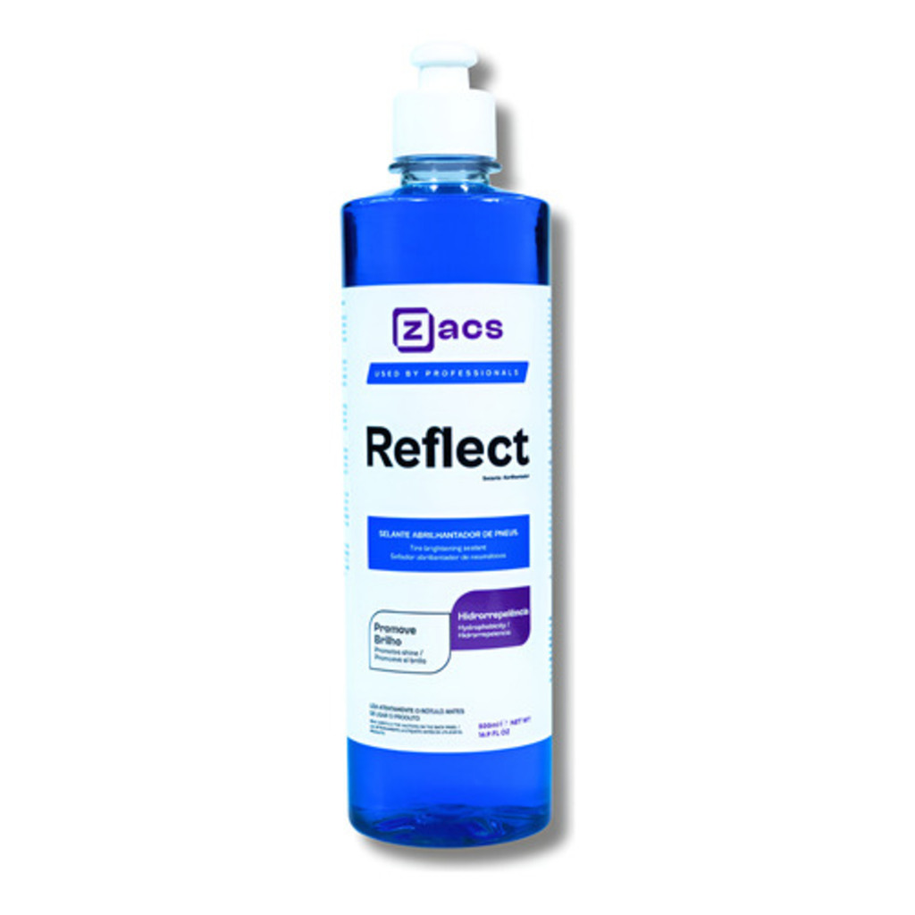 Reflect Zacs Selante Abrilhantador Pretinho Para Pneu 500ml em Oferta na Shopee