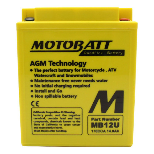 Bateria Motobatt Moto Bimota 600 Yb9/sri (mb12u)