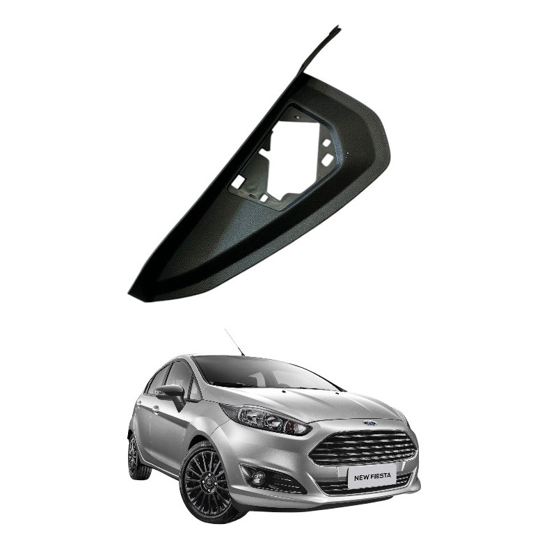 Tampa Acabamento Painel Lateral Fusível Ford New Fiesta