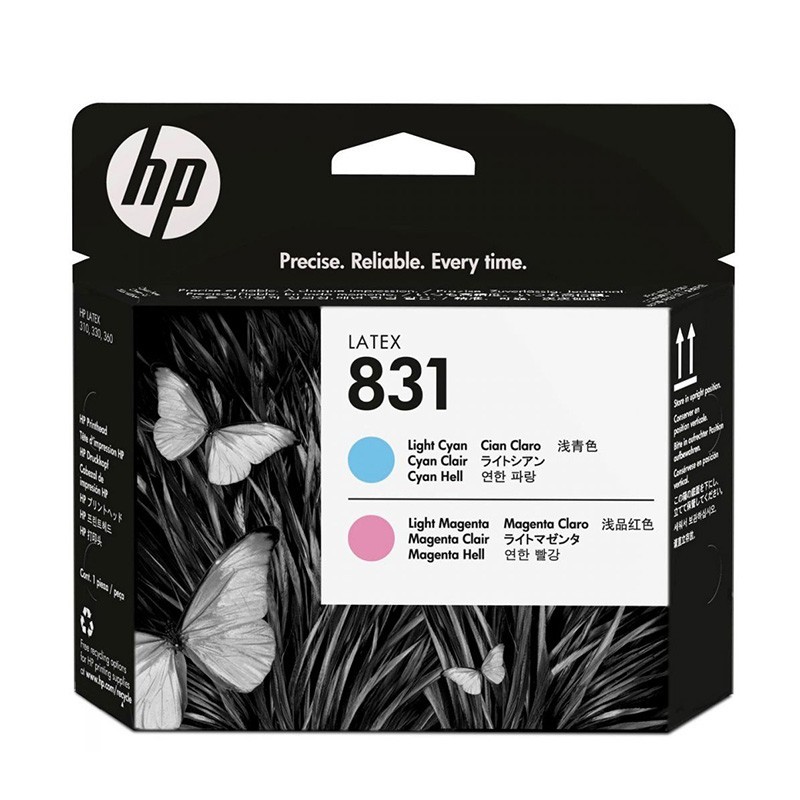 Cabeça de Impressão HP 831A - CZ679A Cyan Light Magenta Light |Plotter Latex