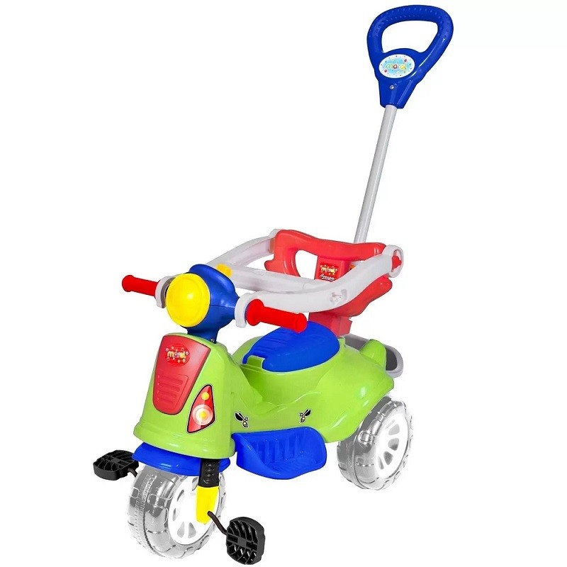 Triciclo Infantil de Passeio e Pedal Avespa Extreme  Maral em Oferta na Shopee