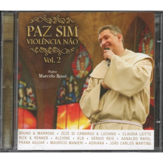 Padre Marcelo Rossi CD Paz Sim Violência Não Vol. 2