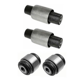 Kit 1 Lado Bucha Eixo Braço Suspensão Traseira Vectra 97 05