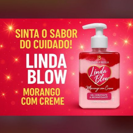 Gel Hidratante Para o Corpo Feminino Gel da Linda&Bella Corpo e Virilha