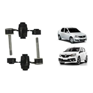 Par De Bieleta Da Barra Estabilizadora Renault Logan Sandero em Oferta na Shopee