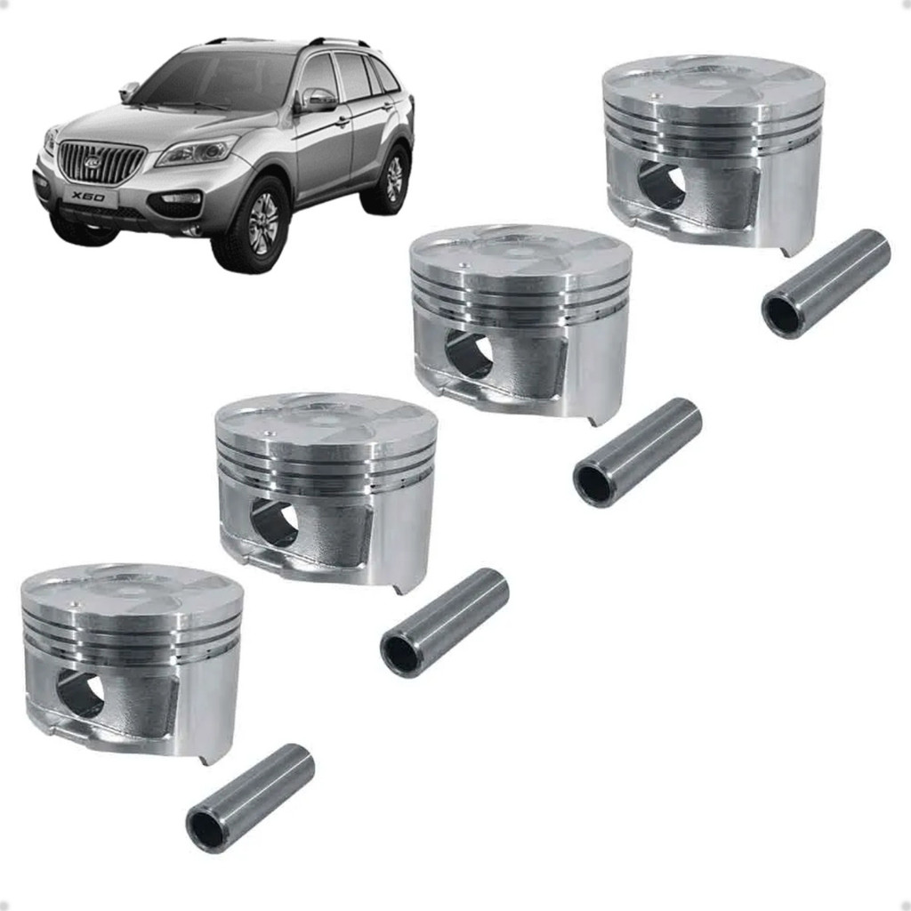 Jogo De Pistão C/ Pino Std Lifan 530 1.5 16v 2018 em Oferta na Shopee