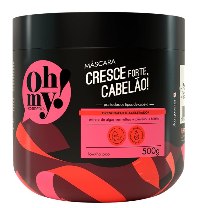 Máscara Cresce forte, cabelão! 500g