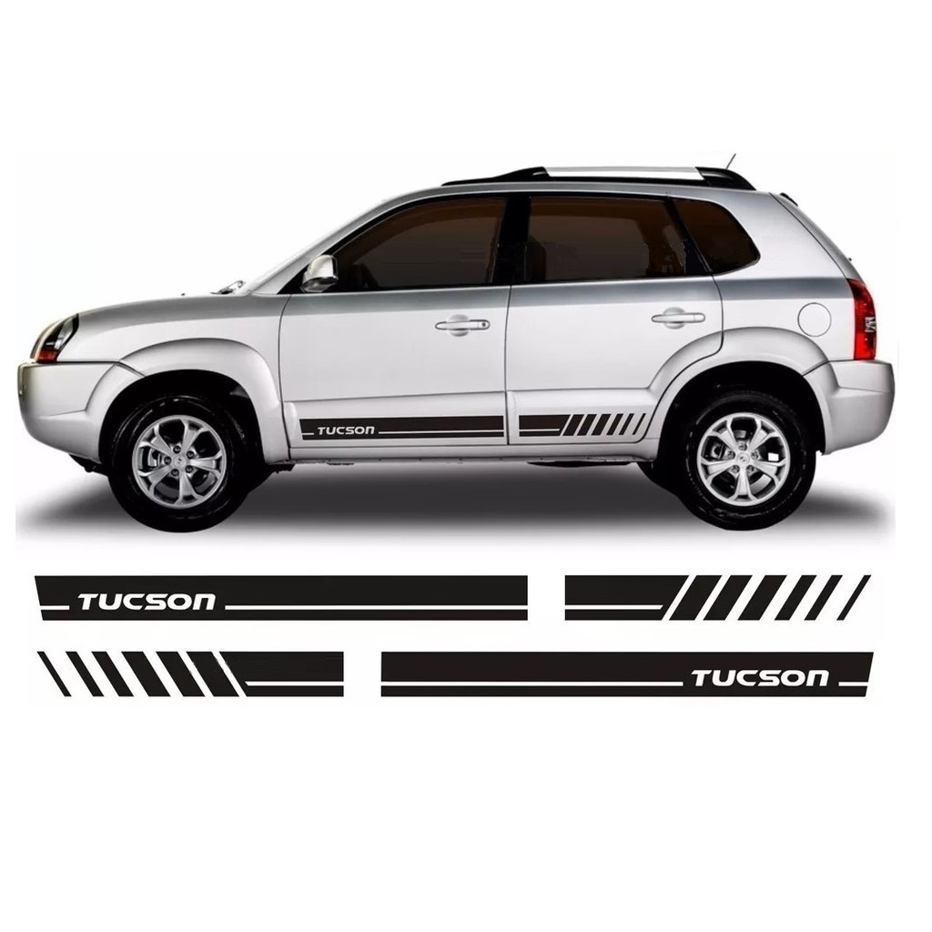 Adesivo Lateral Para Hyundai Tucson TS3 Faixa Colante Fita Adesiva Tuning Acessórios Automotivo
