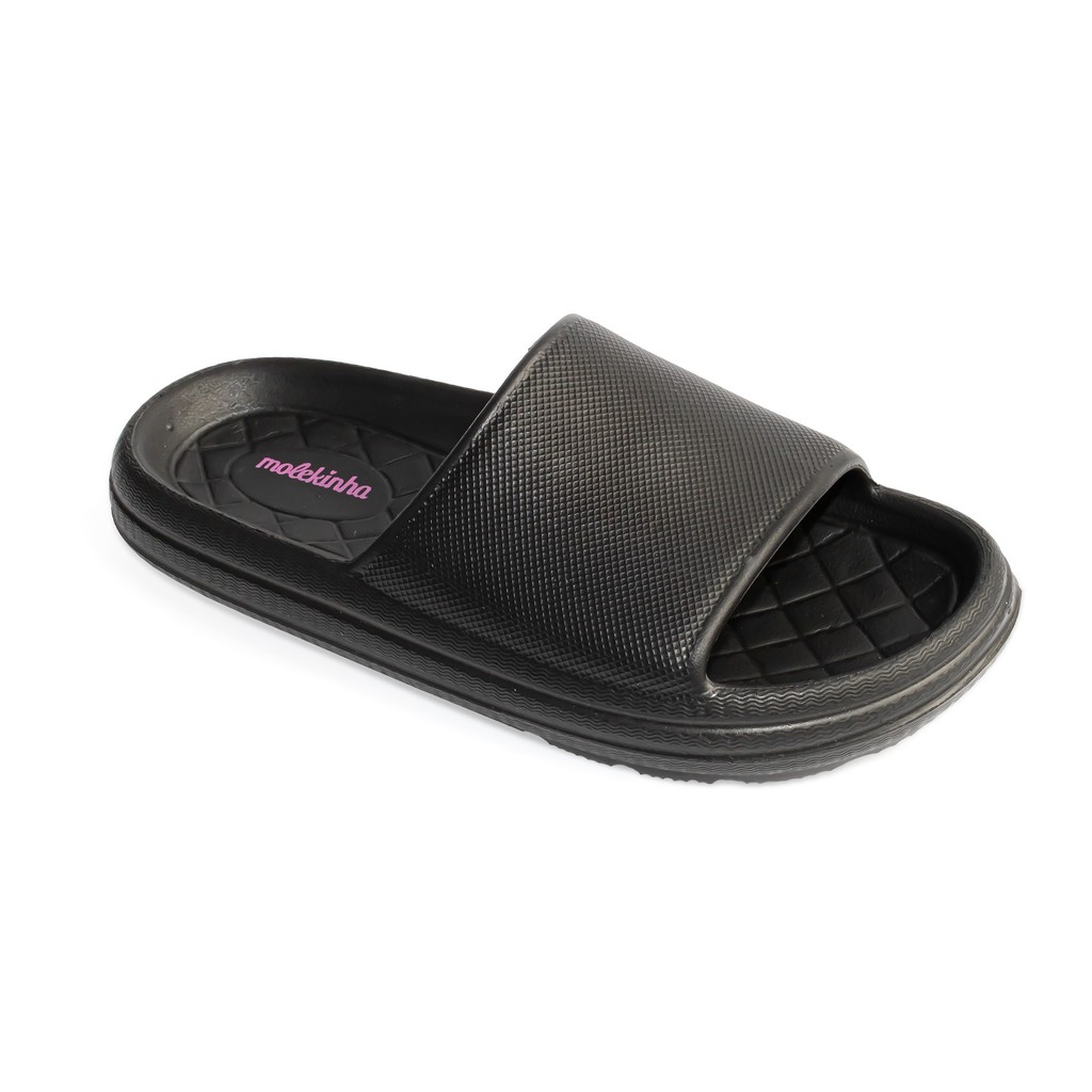 Sandália Molekinha Chinelo Slide Menina Infantil 2338-100 - Baby & Kids Fashion