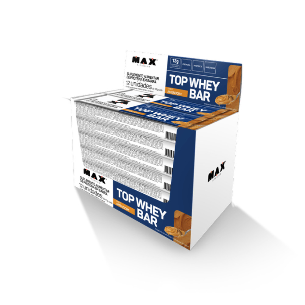 Top Whey Bar 12 und de 41g - Max Titanium