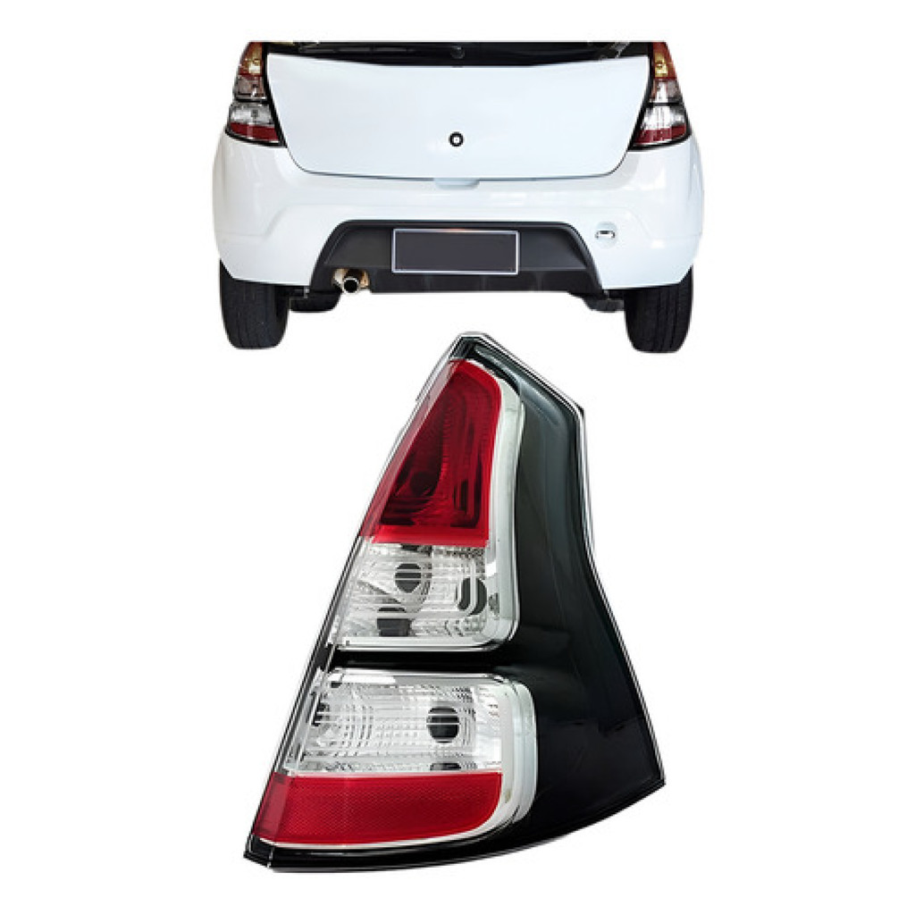 Lanterna Traseira Sandero Stepway 2012 2013 2014 Fumê Sinaleira Farol