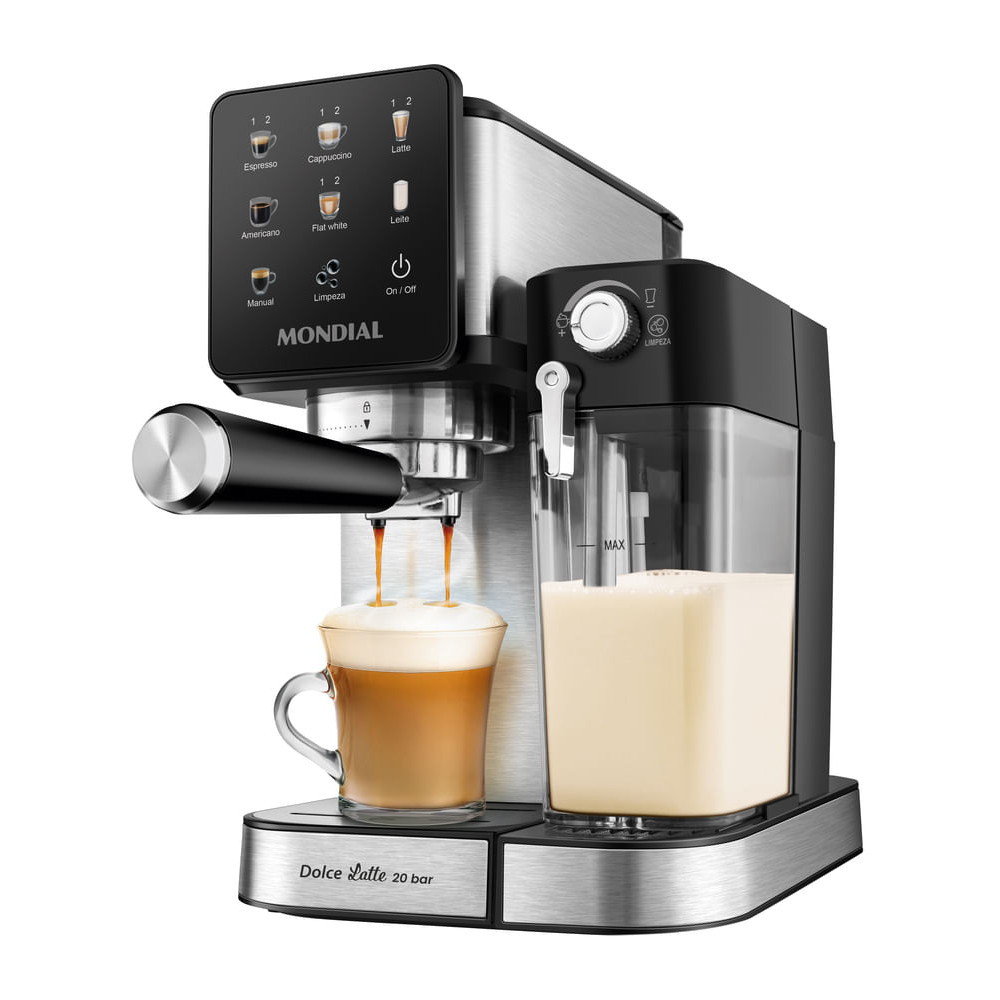 Cafeteira Espresso Mondial Dolce Latte C-28-ECL - Home Appliances