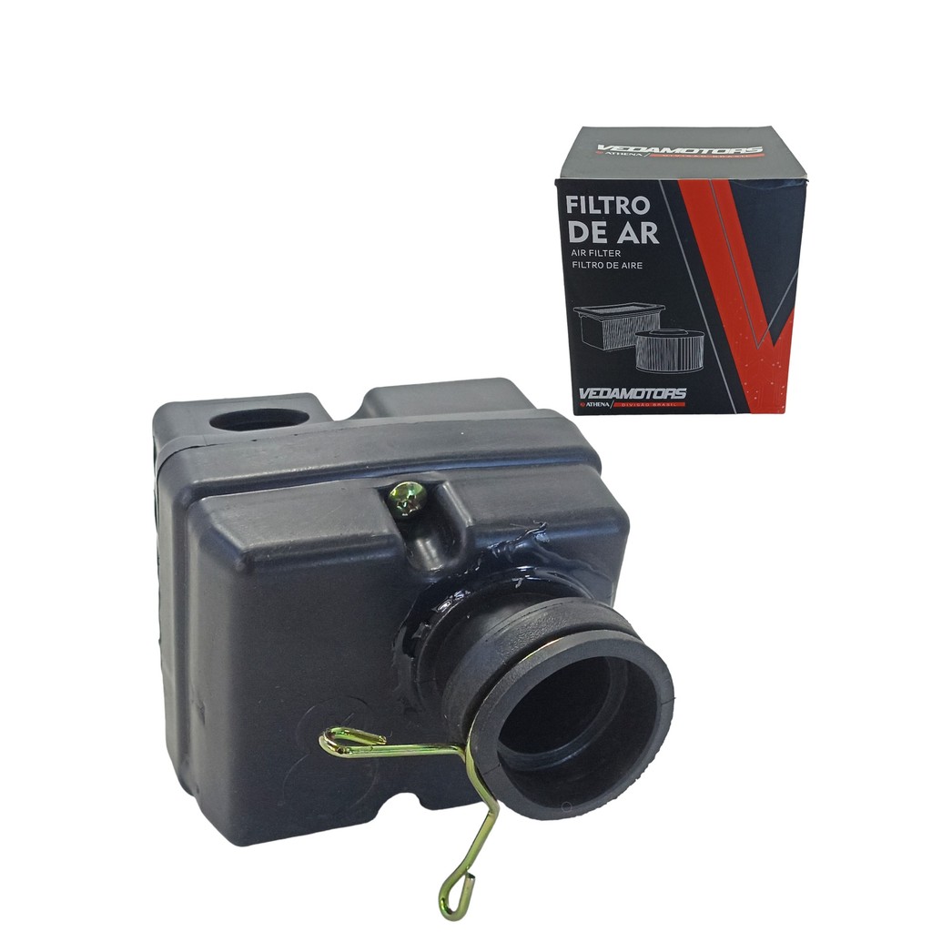 Filtro Ar Shineray Xy 50 Q 2007 2008 2009 2010 2011 2012 Mobilete 49cc a 80cc em Oferta na Shopee