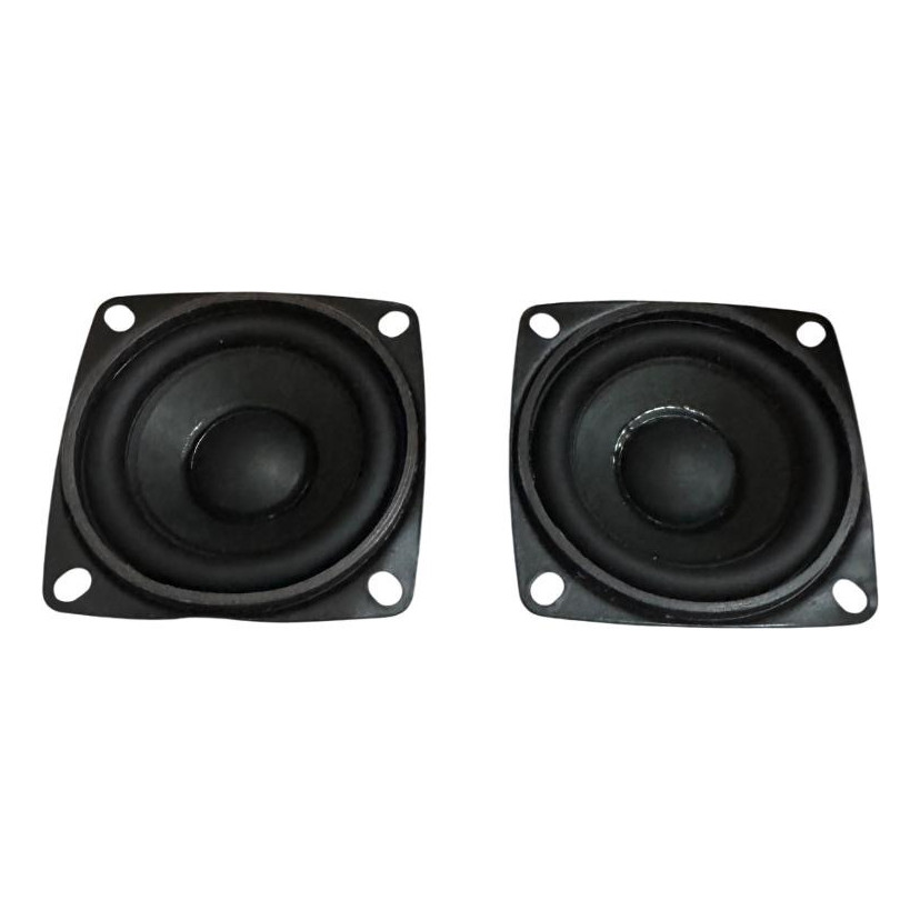 Par De Auto Falante 50mm 2 Polegadas 15w 4ohm Aiyima Preto
