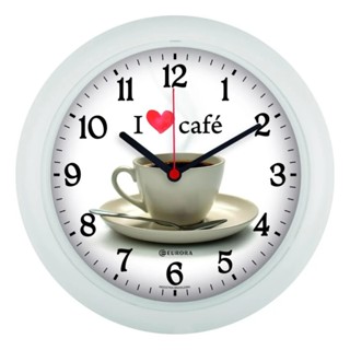 Relógio De Parede Para Cozinha Café Gourmet Eurora Oferta em Oferta na Shopee
