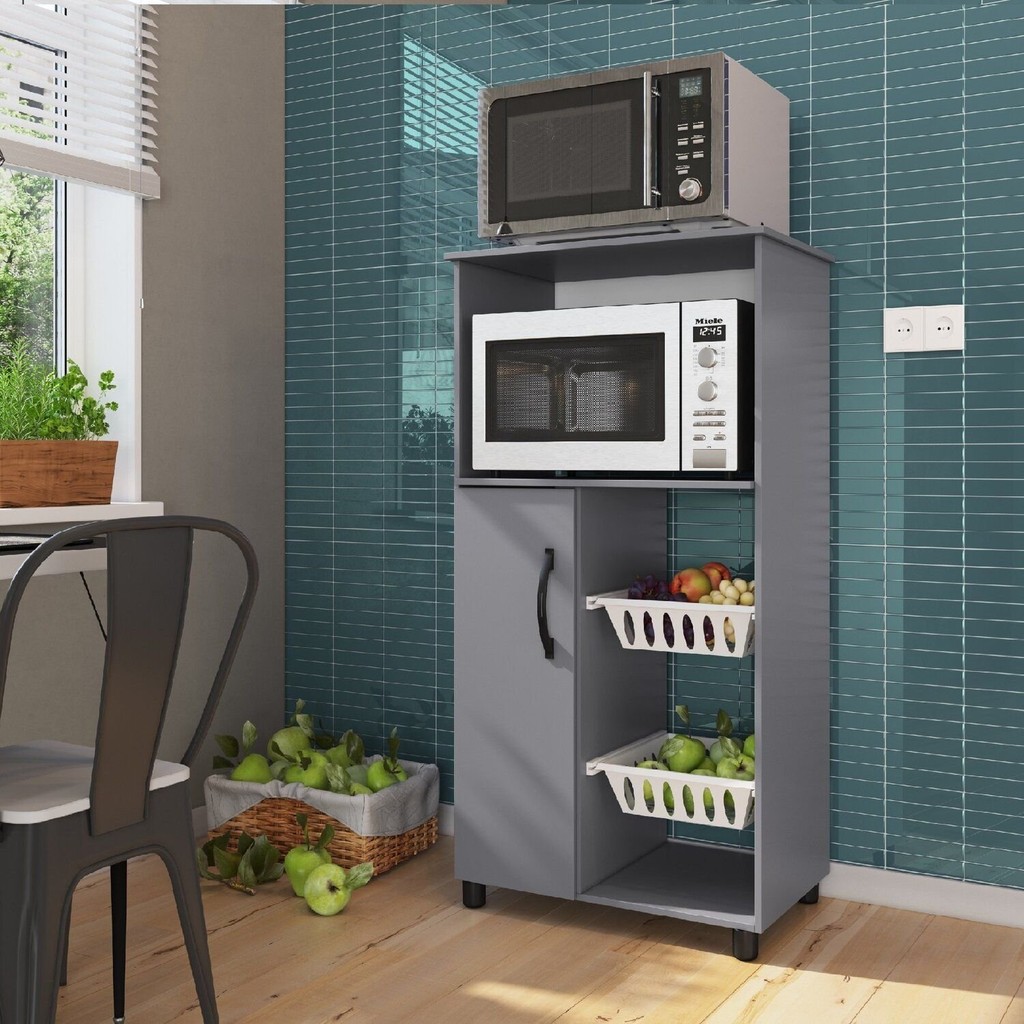 Fruteira com Nicho para Forno 1 Porta 2 Cestos em Oferta na Shopee