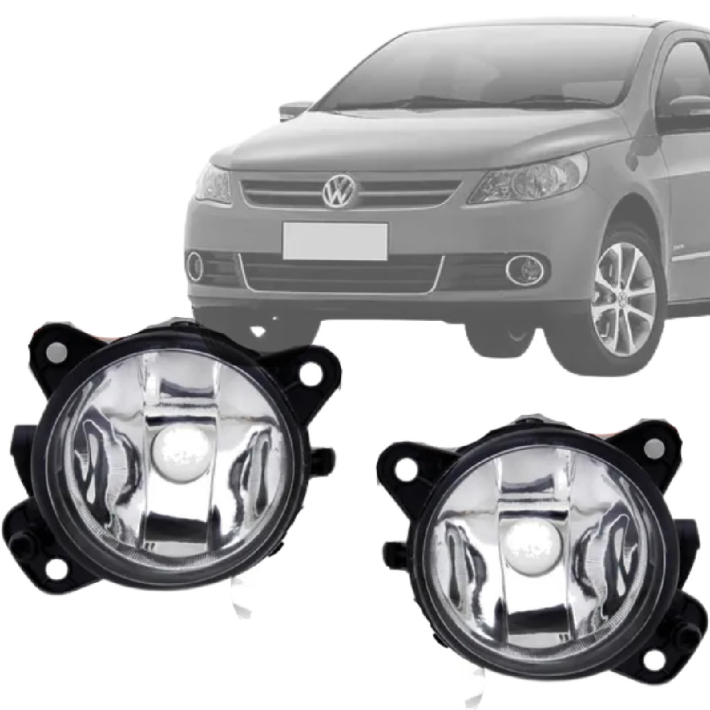 PAR FAROL AUXILIAR VW GOL SAVEIRO VOYAGE G5 GV 2009/2012 POLO 07/12 GOLF 06/13 FOX SPACEFOX 11/14 em Oferta na Shopee