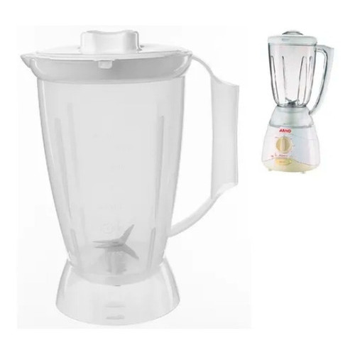 Copo Liquidificador Leitoso Arno Allegro C/faca