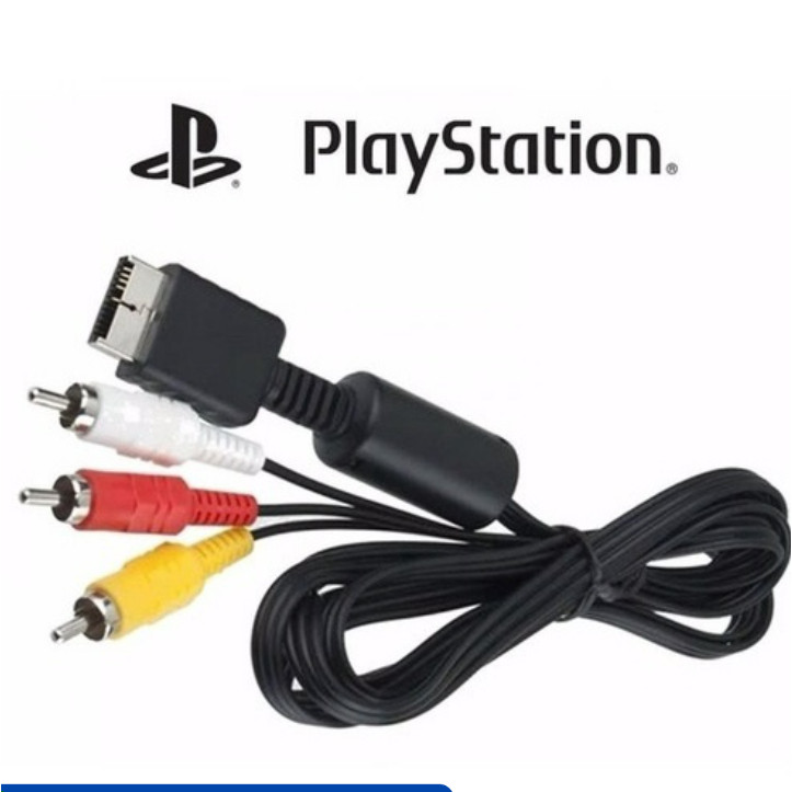 Cabo Componente Áudio E Vídeo Rca Playstation Ps2 Ps1 Ps3
