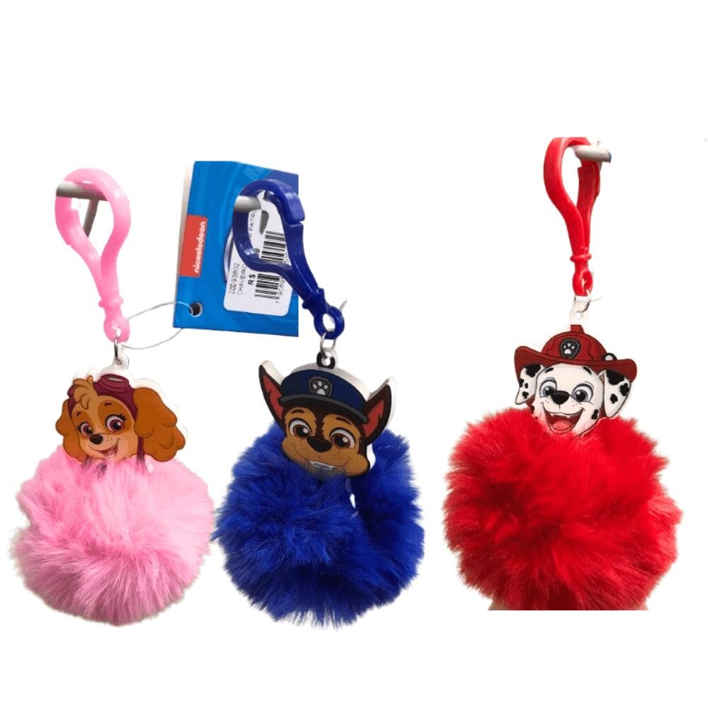 Chaveiro Pompom Patrulha Canina Com Personagens
 em Oferta na Shopee