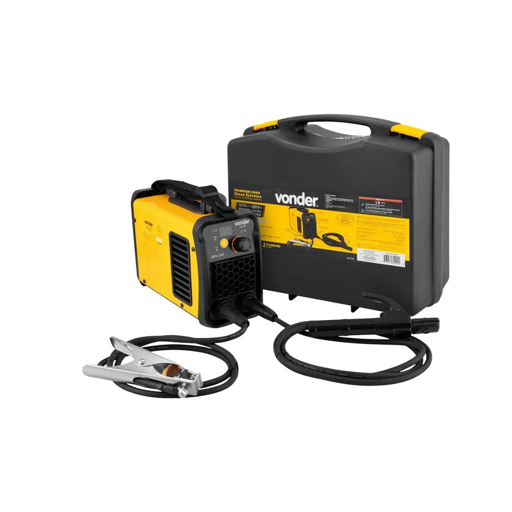 Máquina inversora solda RIV121 220V VONDER em Oferta na Shopee