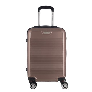 Mala de Bordo ABS para Viagem Denlex Ma1121 Cadeado Integrado Rodas Duplas Giro 360º Rosê em Oferta na Shopee