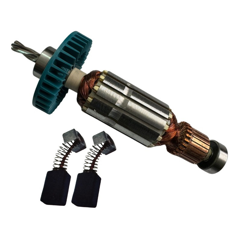 Martelete Makita HP1640 Induzido Rotor 220V Escova Carvão