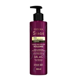 Creme Para Pentear Eudora Siage Pro Cronology Curvas Volume 3a.4c 300ml