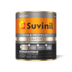 Esmalte Cor & Proteção Grafite Claro e Escuro Fosco 0,9L Suvinil