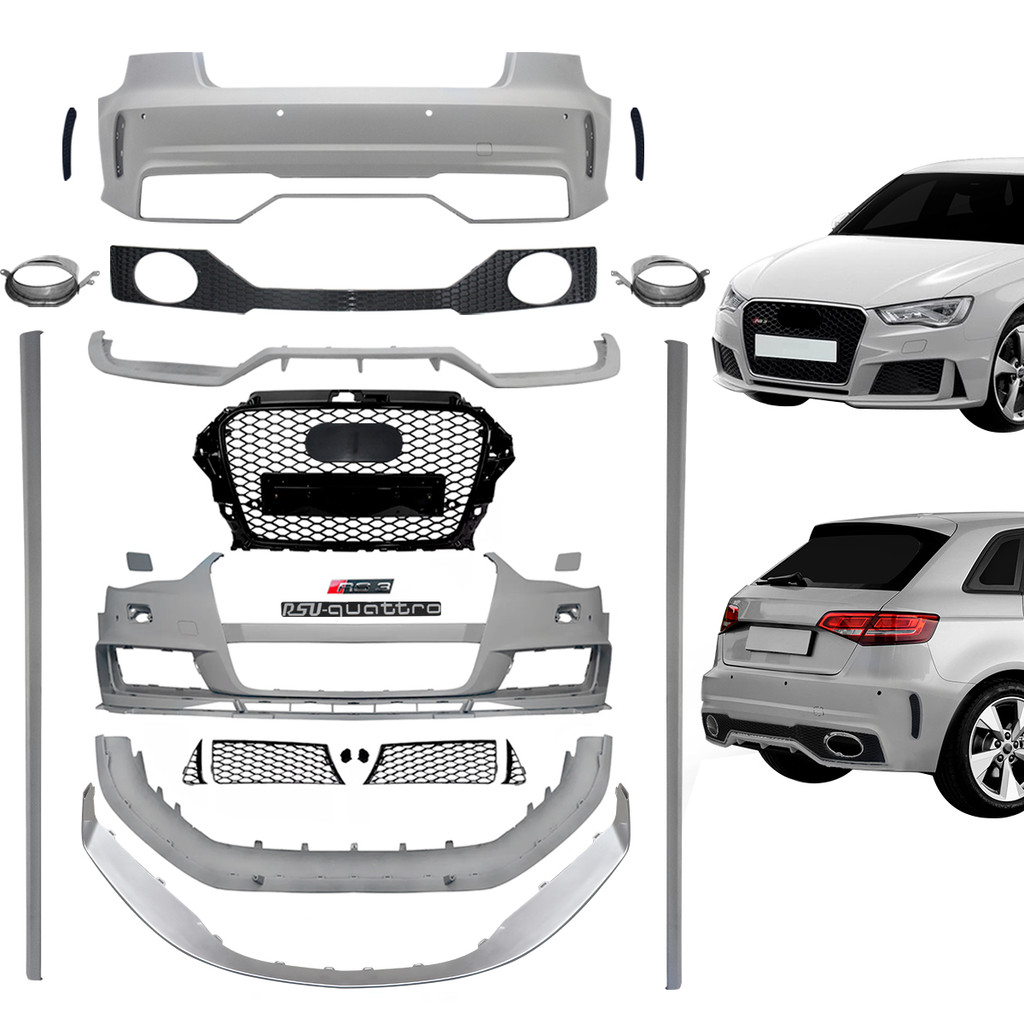 Parachoque Dianteiro Audi A3 Hatch 2014 2015 2016 Modelo Rs3