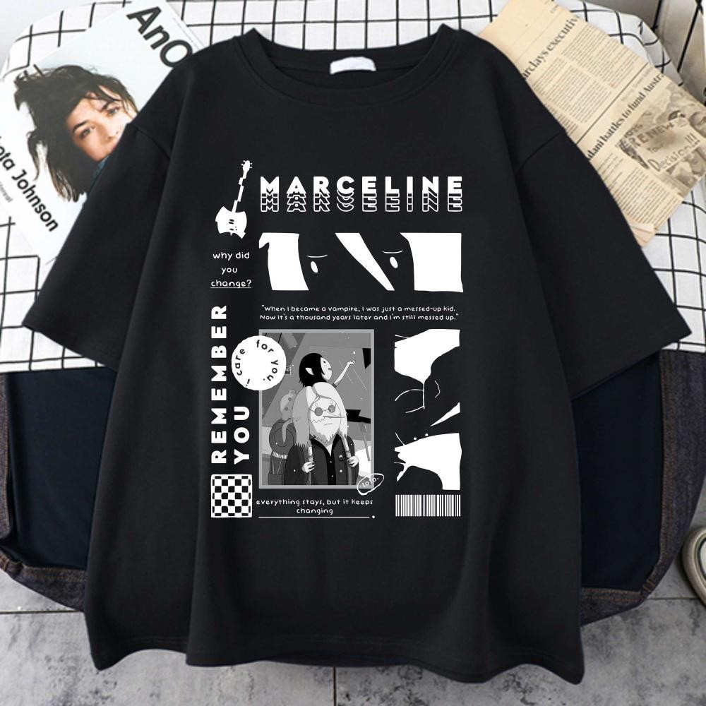 Camiseta Feminina Marceline Adventure Time Anime Unissex ENVIO IMEDIATO