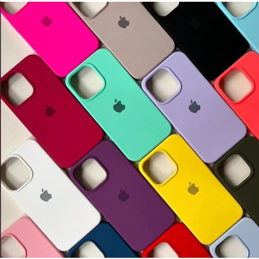Kit 5 Capinhas Kit 3 Capas Kit 2 Capas Case Silicone iPhone 11 12 13 14 15 16 CORES ALEATÓRIAS FEMININAS MASCULINAS