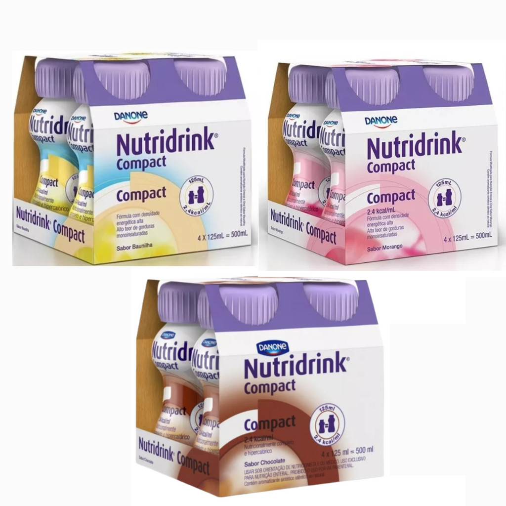 1 PACK - Nutridrink COMPACT Suplemento Alimentar Danone 125 ml